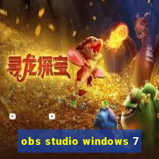 obs studio windows 7